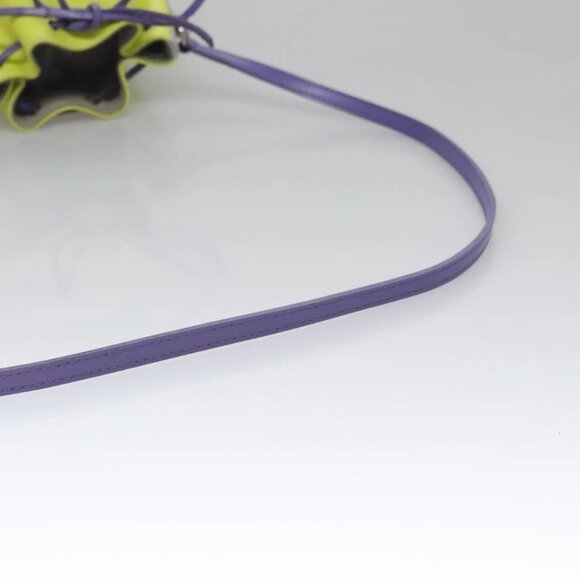 LOUIS VUITTON Epi Nanonoe Shoulder Bag Yellow M42501 LV Auth 114521V - Picture 8 of 16